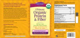 Ultimate Organic Protein & Fiber Unflavo