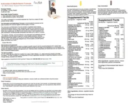 Label for Daily Multivitamin