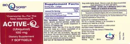 Label for Active-Q 100 mg