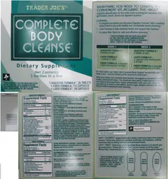 Label for Digestive Formula