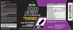 Label for Pro Stim JC