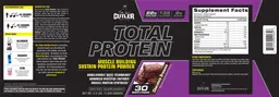 Label for Total Protein Chocolate Brownie