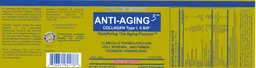 Label for Anti-Aging 3 Collagen Type I, II & III Mixed Berry