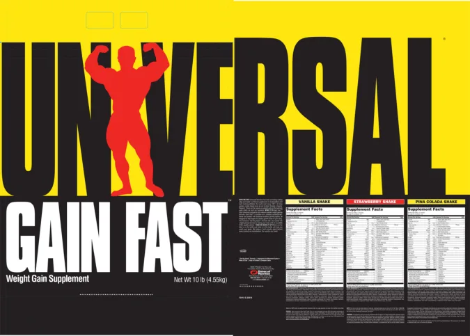 Label for Vanilla Shake