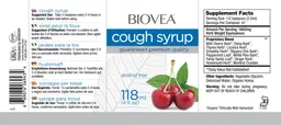Label for Cough Syrup