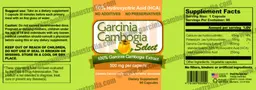 Label for Garcinia Cambogia Select