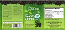 Label for Daily Prostate Defense