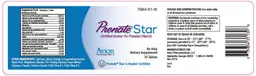 Label for Prenate Star