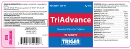 Label for TriAdvance