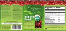 Label for Organic Immune Boost