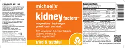 Label for Kidney Factors
