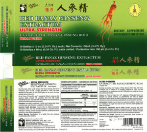 Red Panax Ginseng Extractum Ultra Streng