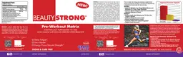 Label for BeautyStrong Grape Flavor