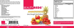 Label for BeautyReds Superfruits