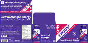 EBOOST Energy Shot Natural Fruit Punch F