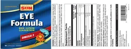 Label for Eye Formula