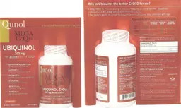 Label for Mega CoQ10 100 mg
