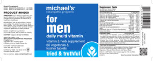 For Men Daily Multi Vitamin