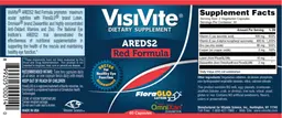 Label for AREDS2 Red Formula