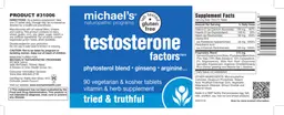 Label for Testosterone Factors