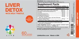 Label for Liver Detox