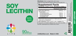 Label for Soy Lecithin