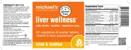 Label for Liver Wellness