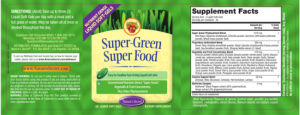 Super-Green Super Food