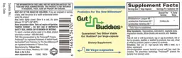 Label for Gut Buddies