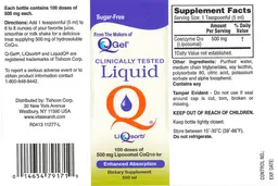 Label for Liquid Q
