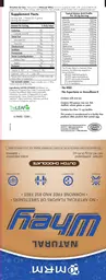 Label for Natural Whey Dutch Chocolate