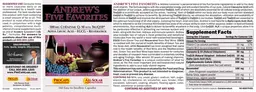 Label for Andrew's Five Favorites