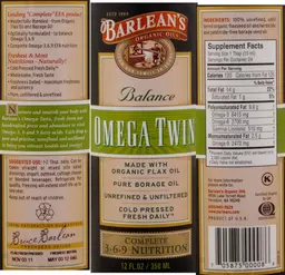 Label for Omega Twin