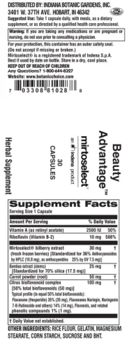 Label for Beauty Advantage