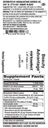 Label for Beauty Advantage
