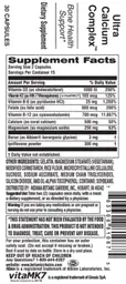 Label for Ultra Calcium Complex