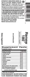 Label for Renew 180