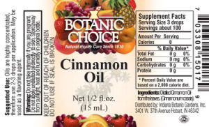 Cinnamon Oil