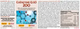 Label for CoEnzyme Q10-200