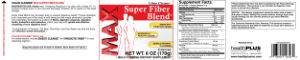 Colon Cleanse Max Super Fiber Blend