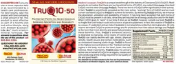 Label for TruQ10-50
