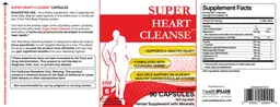 Label for Super Heart Cleanse