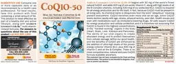 Label for CoQ10-50