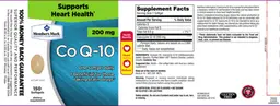 Label for Co Q-10 200 mg