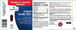 Label for Vision Multi 50+