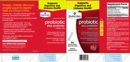 Probiotic Plus Prebiotic Natural Berry Flavor