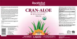 Label for Cran-Aloe