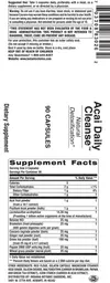 Label for Acai Daily Cleanse