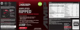 Label for Amplified Ripped Fruit Punch