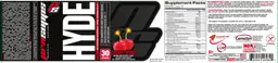 Label for Hyde Cherry Bomb